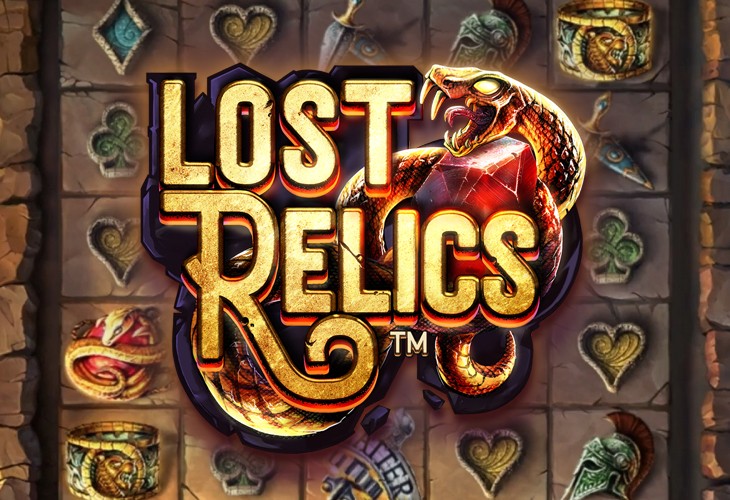 Lost Relics - NetEnt slot at VIP Luck Casino Casino