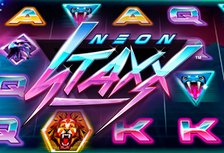 Neon Staxx - NetEnt slot at VIP Luck Casino Casino